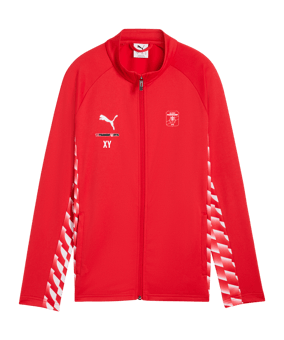 PUMA teamLIGA26 Trainingsjacke Kids Rot F01