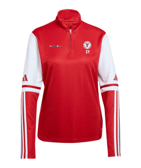adidas Squadra 25 HalfZip Sweatshirt Damen Rot