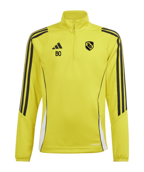 adidas Tiro 24 Trainingstop Kids Gelb Weiss