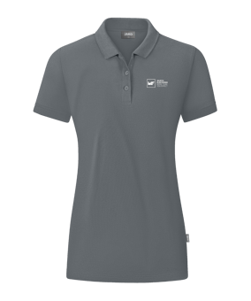 JAKO Organic Polo Shirt Damen Grau F840