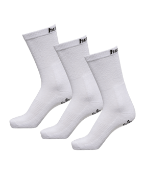 Hummel hmlMOVER 3-PACK Socken Weiß F9001 - weiss
