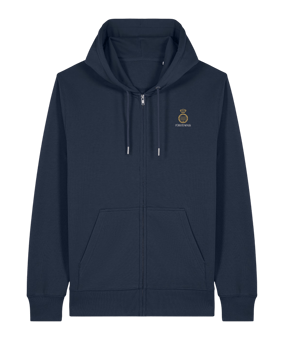 11tsmerch Merch Connector 2.0 Zip Sweatjacke French Navy | #logo (beidseitig)