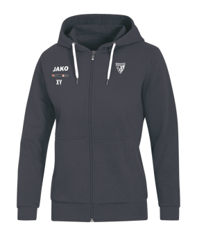 JAKO Base Kapuzenjacke Damen Grau F21