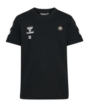 Hummel Go 2.0 Chevron T-Shirt Enfants Noir C2001
