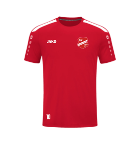 JAKO Power Trikot Rot Weiss F100
