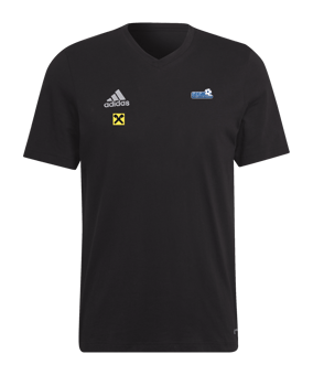 adidas Entrada 22 T-Shirt Schwarz