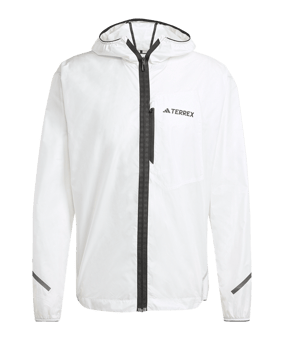 adidas Terrex XPR Light Jack met capuchon wit - wit