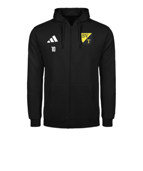 adidas Entrada 26 Kapuzenjacke Schwarz