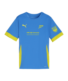 PUMA teamGOAL Matchday Trikot Kids Blau Gelb F16