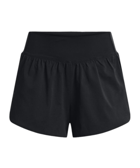 Under Armour Flex Woven 2 in 1 Short Damen Schwarz F001 - schwarz