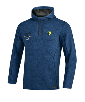 JAKO Premium Basic Kapuzensweatshirt Blau F49