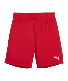 PUMA teamGOAL Short Kids Rot Weiss F01 - rot