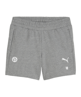 PUMA teamGOAL Casuals Shorts Damen Grau F33
