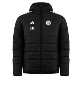 adidas Tiro 24 Winterjacke Schwarz Weiss