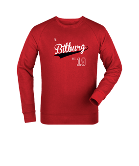 Merch Roller Sweatshirt Red | #town