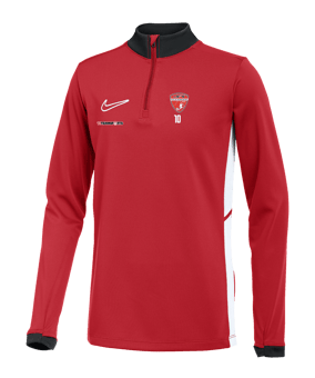 Nike Academy 25 Drill Top Sweatshirt Kids Rot F657