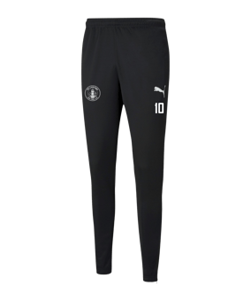 PUMA teamRISE Poly Trainingshose Schwarz F03