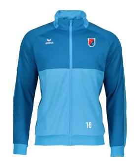 Erima Six Wings Trainingsjacke Kids Hellblau Türkis