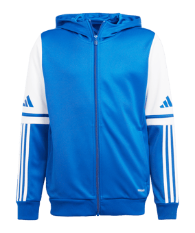 adidas Squadra 25 Kapuzenjacke Kids Blau - blau