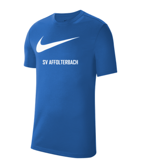 Nike Park 20 T-Shirt Swoosh Blau Weiss F463