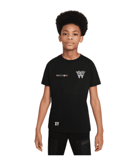 Nike Park 20 T-Shirt Kids Schwarz Weiss F010