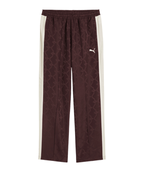 PUMA T7 Jacquarded Woven Relaxed Track Hose Braun F31 - braun