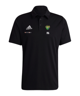 adidas Entrada 22 Poloshirt Schwarz