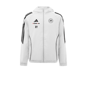 adidas Tiro 24 Windbreaker Kids Weiss Schwarz