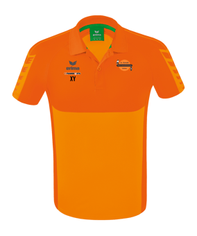 Erima Six Wings Poloshirt Orange