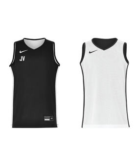 Nike Team25 Basketball Stock Reversible Shirt Kinderen Zwart K010
