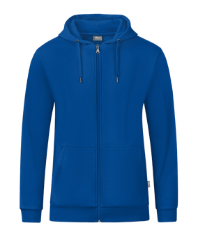 JAKO Organic Kapuzenjacke Blau F400