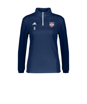 adidas Entrada 22 HalfZip Sweatshirt Damen Blau