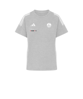 adidas Tiro 24 T-Shirt Damen Grau Weiss