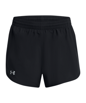 Under Armour Fly By 2-In-1 Short Damen Schwarz F001 - schwarz