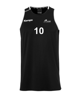 Kempa Player Tank Top Schwarz Weiss F01 