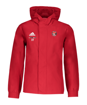 adidas Entrada 22 Allwetterjacke Kids Rot