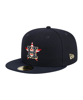 New Era Houston Astros 4th July 59Fifty Cap Blau - blau