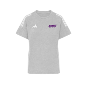 T-shirt adidas Tiro 24 femme gris blanc 