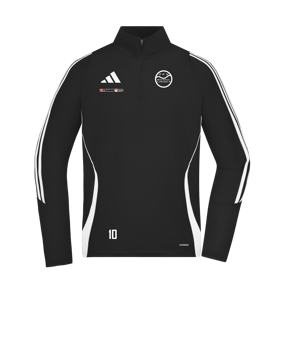 adidas Tiro 24 Trainingstop Schwarz Weiss