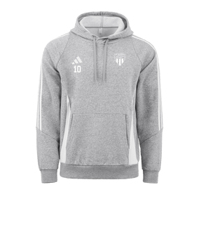 adidas Tiro 24 Hoody Grau Weiss 