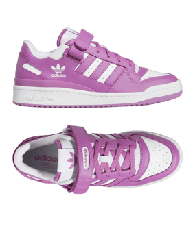adidas Originals Forum Low Lila Weiss - lila