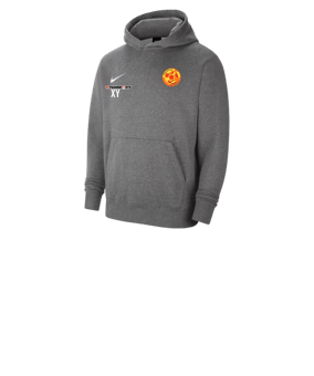 Nike Park 20 Fleece Hoody Kids Grau Weiss F071