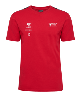 Hummel AUTHENTIC CO T-Shirt Rot F3062