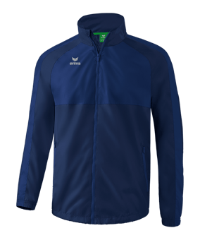 Erima Team Allwetterjacke Kids Dunkelblau - blau