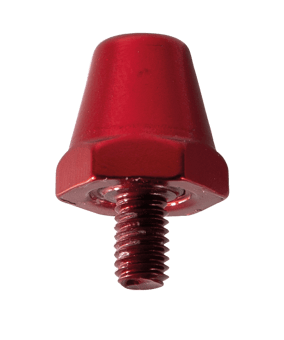 uhlsport Studs Alu 6 KT Rot 13/16mm F04 - rot