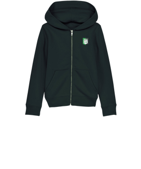 Merch Mini Cultivator 2.0 Zip-Hoodie Kids Black | #justlogo4c