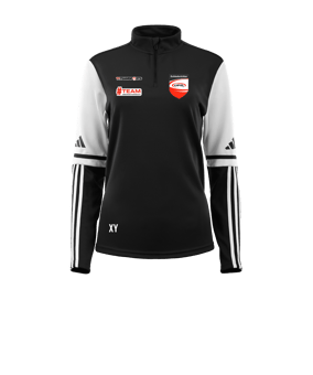 adidas Squadra 25 HalfZip Sweatshirt Damen Schwarz