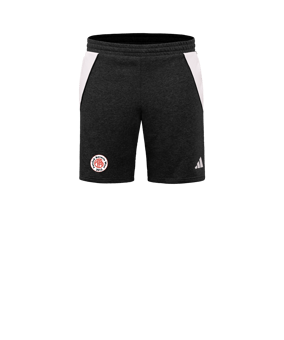 adidas Tiro 24 Baumwollshort Schwarz Weiss