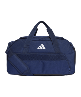adidas Tiro League Duffel Bag Gr. S Blau Schwarz