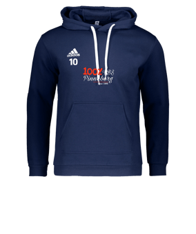 adidas Entrada 22 Hoody Blau